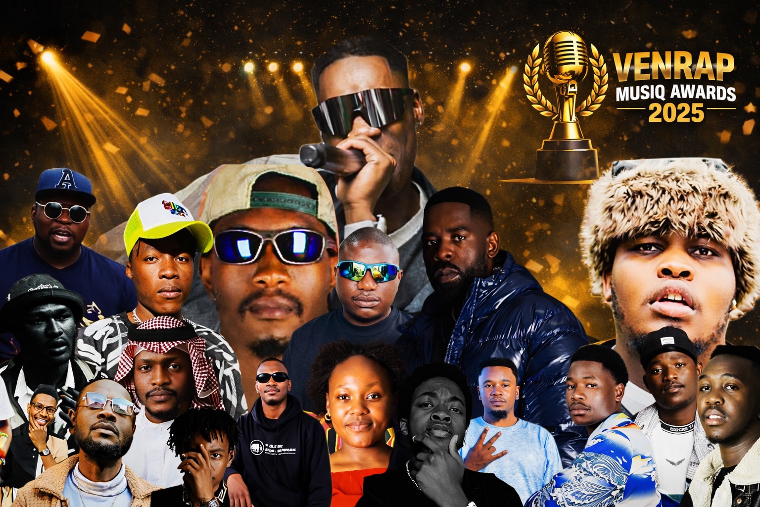 Venrap MusiQ Awards 2025: Full Nominations List Announced