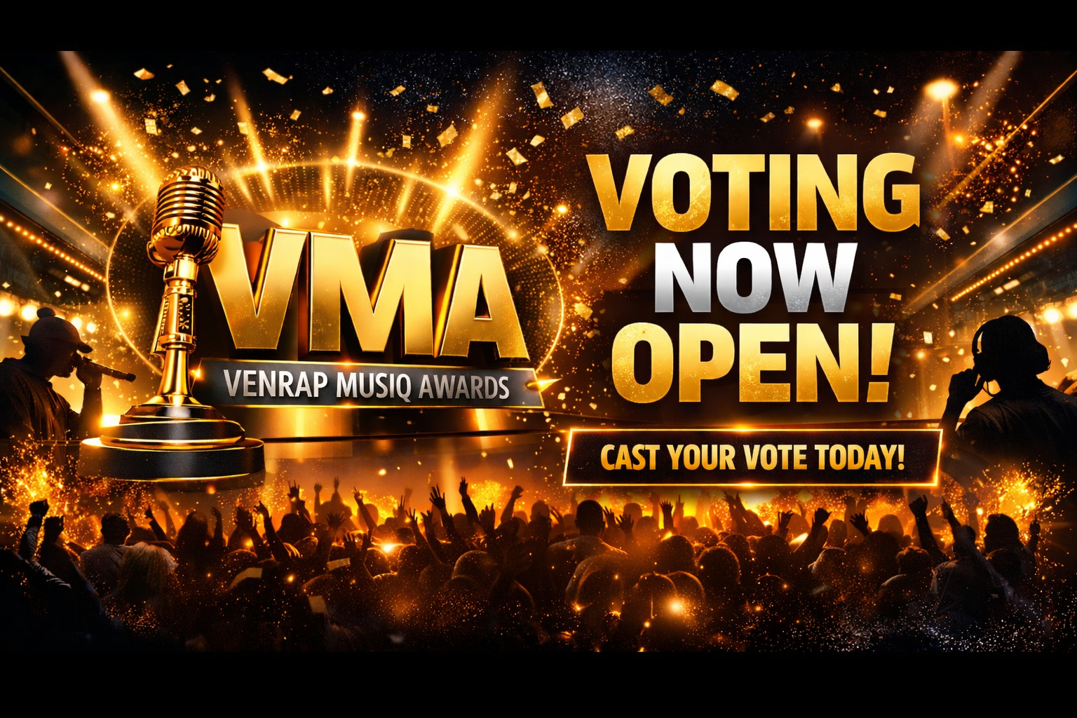 Venrap MusiQ Awards 2025 Voting Now Open – Vote for Your Favorite Artists/Creators